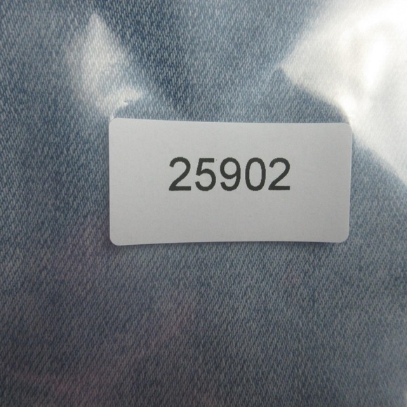 JustUSA Jeans Womens 14 Blue Longer Length Wide Leg Fringe Hem 32x30* NWT - Picture 16 of 16